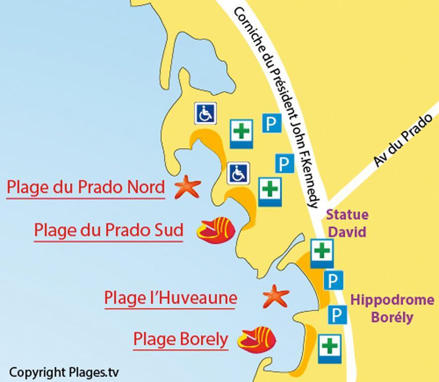 Casa Cacao Pres Plage Et Velodrome Marseille Exteriér fotografie